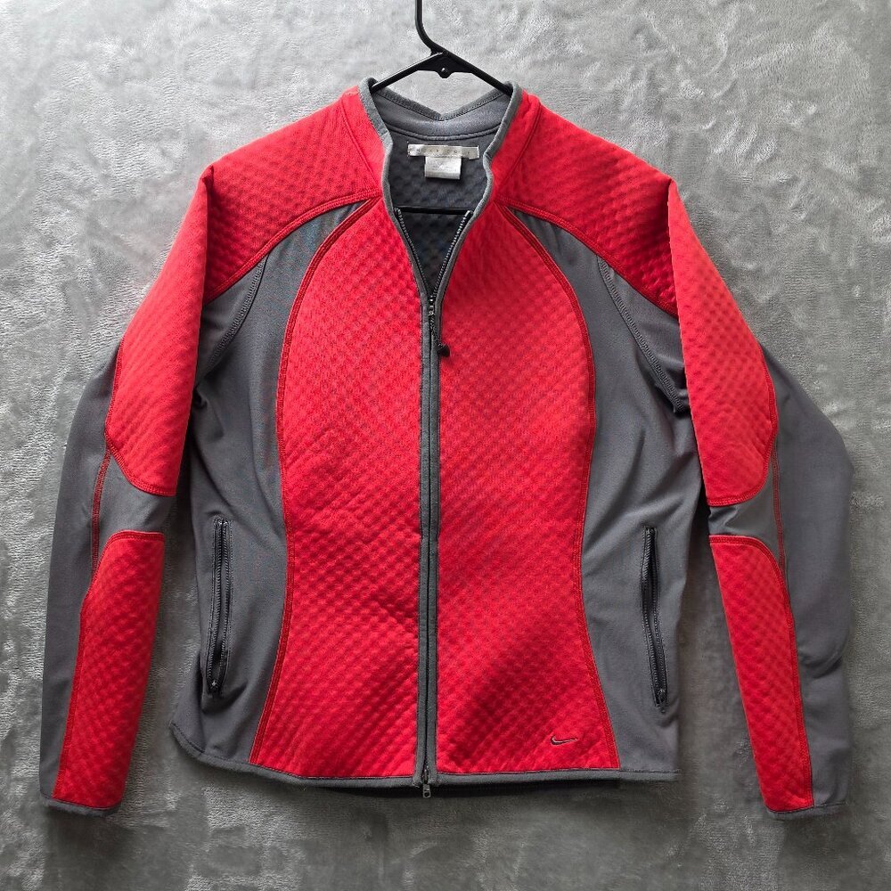 Nike Golf Sphere Thermal Jacket Large‎ Red Gray